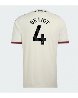 Manchester United Matthijs de Ligt #4 Maglia Gara Terza Repliche 2026-27 Maniche Corte Manchester United Matthijs de Ligt #4 Maglia Gara Terza Repliche 2026-27 Maniche Corte